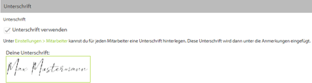 Vorlage-Unterschrift
